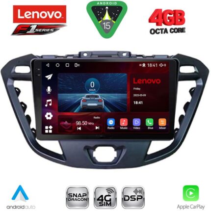 LENOVO SSQ 9177_CPA (9inc) MULTIMEDIA TABLET for FORD TRANSIT CUSTOM | TOURNEO CUSTOM mod. 2013-2019