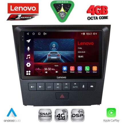 LENOVO SSQ 9341_CPA (9inc) MULTIMEDIA TABLET for LEXUS GS mod. 2004-2011