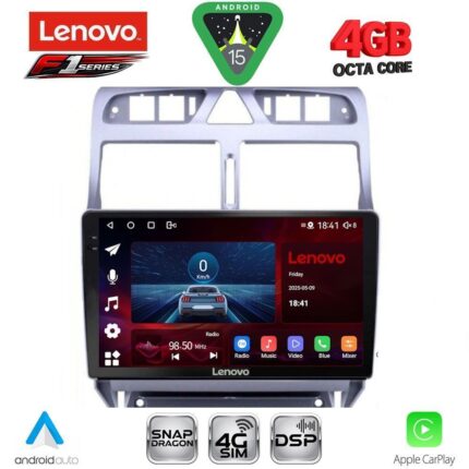 LENOVO SSQ 9512_CPA (9inc) MULTIMEDIA TABLET for PEUGEOT 307 mod. 2001-2008