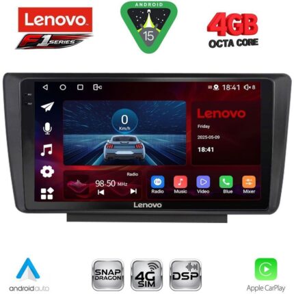 LENOVO SSQ 9594_CPA (9inc) MULTIMEDIA TABLET for SKODA OCTAVIA 5 mod. 2005-2012