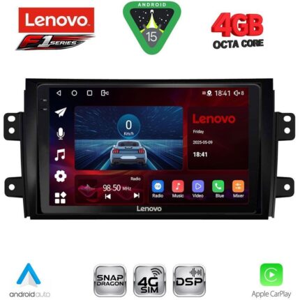 LENOVO SSQ 9688_CPA (9inc) MULTIMEDIA TABLET for FIAT SEDICI – SUZUKI SX4 mod. 2005-2013