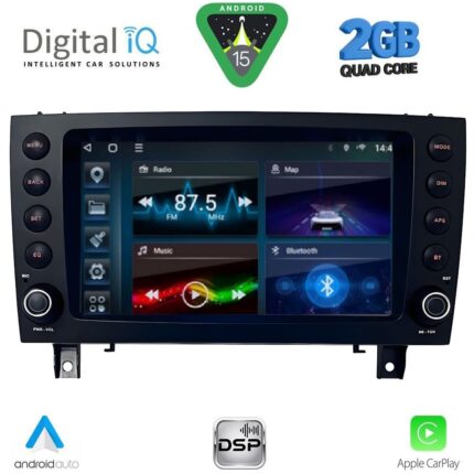 DIGITAL IQ BLD 096_CPA (8″ DECK) MULTIMEDIA for MERCEDES SLK (R171) mod. 2004-2010