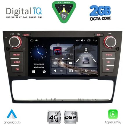 DIGITAL IQ BLF 395_CPA (7" DECK) MULTIMEDIA SYSTEM for BMW S.3 (E90-91-92-93) mod. 2005-2012