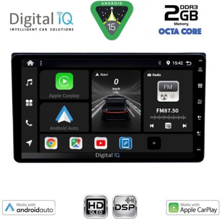 DIGITAL IQ BXF 563_CPAA (9'' DECK) MULTIMEDIA SYSTEM for TOYOTA ALL mod. 2019-2026 (230mm)