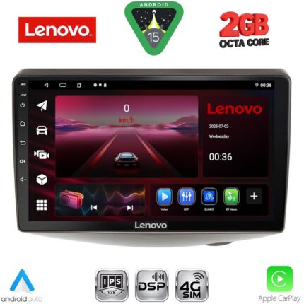 LENOVO LVF 5735_CPA (9inc) MULTIMEDIA TABLET for TOYOTA YARIS mod. 1999-2006