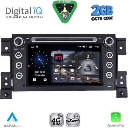 DIGITAL IQ MSF 354_CPA (7” DECK) MULTIMEDIA SYSTEM for SUZUKI GRAND VITARA mod. 2005-2015