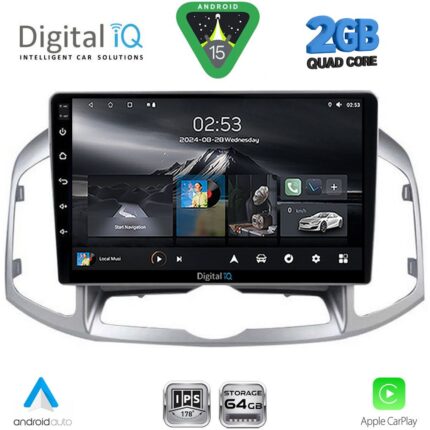 DIGITAL IQ RSD 1071_CPA (10inc) MULTIMEDIA for CHEVROLET CAPTIVA mod. 2012-2018