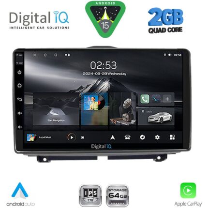 DIGITAL IQ RSD 1338_CPA (9inc)  MULTIMEDIA TABLET for LADA GRANTA mod. 2012-2026