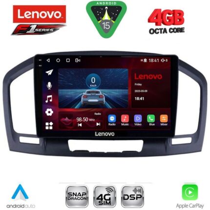 LENOVO SSQ 9491BL_CPA (9inc) MULTIMEDIA TABLET for OPEL INSIGNIA mod. 2008-2013 (BLACK)