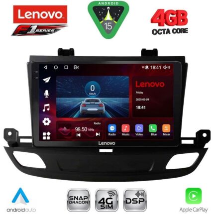 LENOVO SSQ 9493_CPA (9inc) MULTIMEDIA TABLET for OPEL INSIGNIA mod. 2018-2024