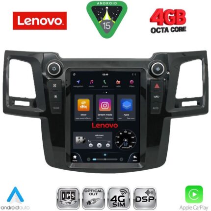 LENOVO SSX 9965_CPA TESLA STYLE for TOYOTA HILUX mod. 2005-2015