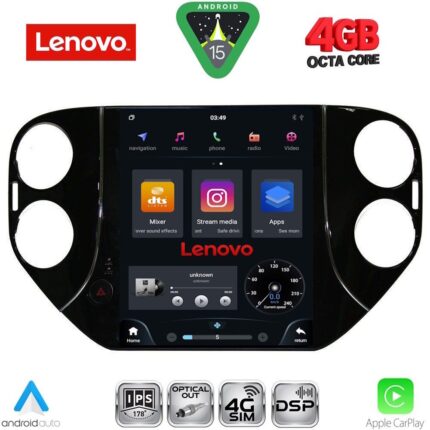 LENOVO SSX 9989_CPA TESLA STYLE  for  VW TIGUAN mod. 2010-2013