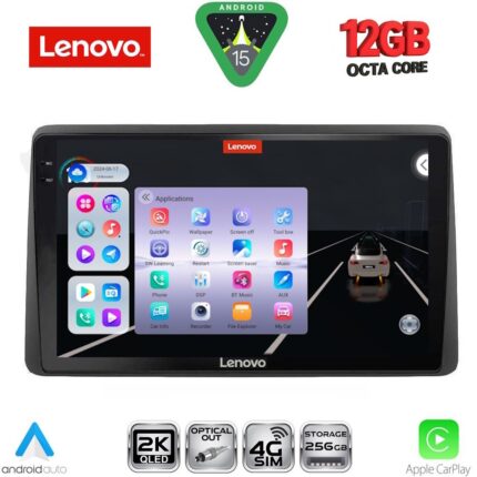 LENOVO SSZ 12104_CPA (10inc) MULTIMEDIA TABLET for DACIA DUSTER mod. 2019-2026