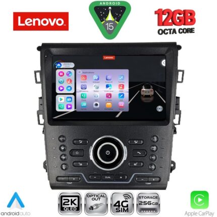 LENOVO SSZ 12164_CPA CLIMA (9inc) MULTIMEDIA TABLET for FORD MONDEO mod. 2014-2023