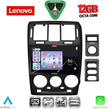 LENOVO SSZ 12222BL_CPA (9inc) MULTIMEDIA TABLET for HYUNDAI GETZ mod. 2002-2011 (BLACK)