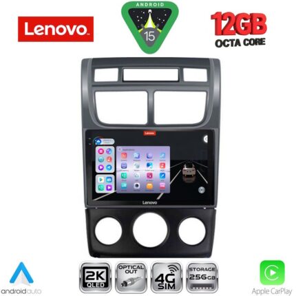 LENOVO SSZ 12324BL_CPA (A/C) (9inc) MULTIMEDIA TABLET for KIA SPORTAGE mod. 2004-2010