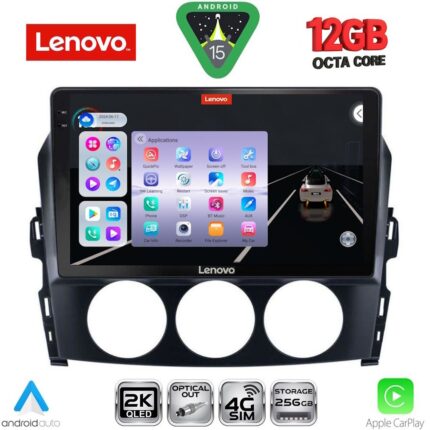 LENOVO SSZ 12392_CPA (9inc) MULTIMEDIA TABLET for MAZDA MX5 mod. 2005-2015