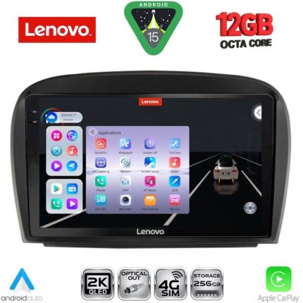 LENOVO SSZ 12427_CPA (9inc) MULTIMEDIA TABLET for MERCEDES SL (R230) FACELIFT mod. 2006-2012