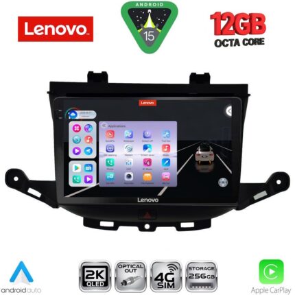 LENOVO SSZ 12483_CPA (9inc) MULTIMEDIA TABLET for OPEL ASTRA K mod. 2015-2022
