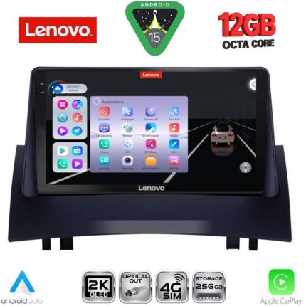 LENOVO SSZ 12555_CPA (9inc) MULTIMEDIA TABLET for RENAULT MEGANE 2 mod. 2002-2008