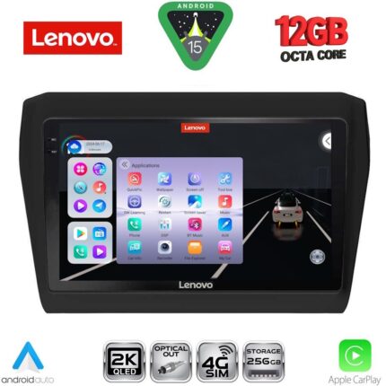 LENOVO SSZ 12686_CPA (9inc) MULTIMEDIA TABLET for SUZUKI SWIFT mod. 2017-2026