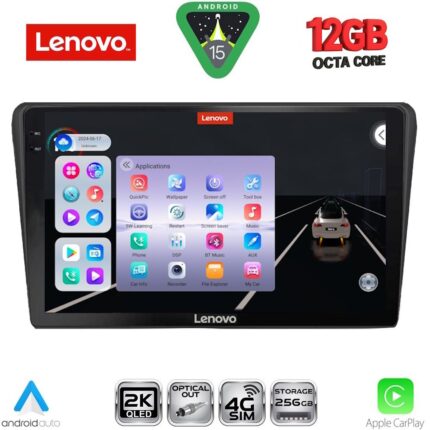 LENOVO SSZ 12704BL_CPA (9inc) MULTIMEDIA TABLET for TOYOTA AVENSIS (T25) mod. 2003-2009 (BLACK)