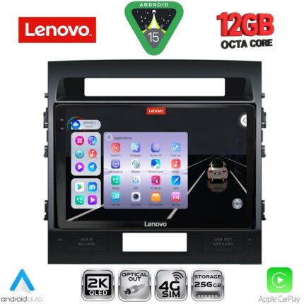 LENOVO SSZ 12724_CPA (10inc) MULTIMEDIA TABLET for TOYOTA LAND CRUISER mod. 2008-2015