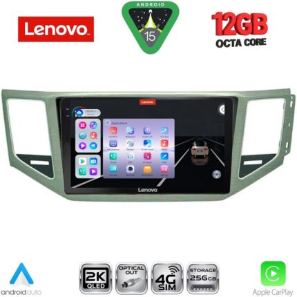 LENOVO SSZ 12745_CPA (SL) (10inc) MULTIMEDIA TABLET for VW GOLF SPORTSVAN mod. 2014-2021