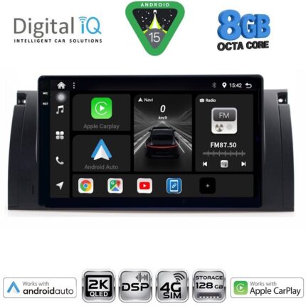 DIGITAL IQ BXF 11045_CPAA (9inc) MULTIMEDIA TABLET for BMW Series 5 (E39) mod. 1997-2005 | X5 (E53) mod. 1999-2006