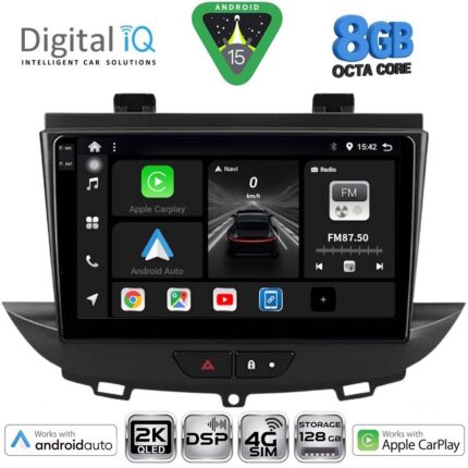 DIGITAL IQ BXF 11490_CPAA (9inc) MULTIMEDIA TABLET for OPEL CROSSLAND – GRANDLAND mod. 2017-2025