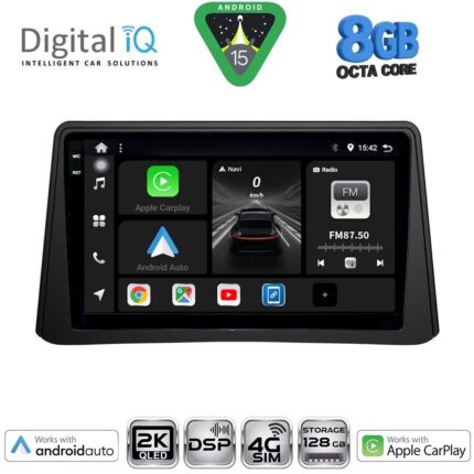 DIGITAL IQ BXF 11496_CPAA (9inc) MULTIMEDIA TABLET for OPEL MOKKA mod. 2012-2015