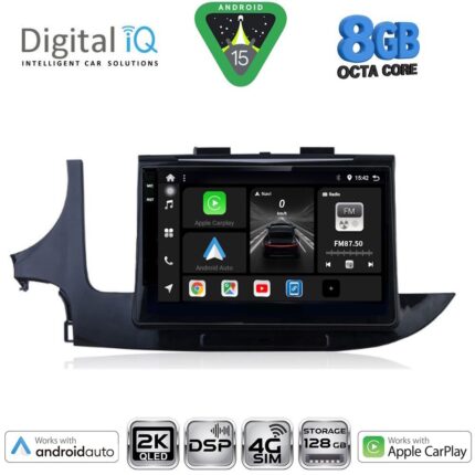 DIGITAL IQ BXF 11497_CPAA (9inc) MULTIMEDIA TABLET for OPEL MOKKA mod. 2016-2021