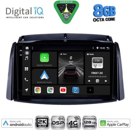 DIGITAL IQ BXF 11551_CPAA (9inc) MULTIMEDIA TABLET for RENAULT KOLEOS mod. 2006-2016