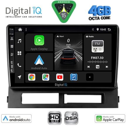 DIGITAL IQ BXF 6728DASH_CPAA (9inc) MULTIMEDIA TABLET for TOYOTA PRIUS mod. 2003-2009 (Supports Original Clima-HYBRID)