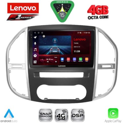 LENOVO SSQ 9429_CPA (10inc) MULTIMEDIA TABLET for MERCEDES VITO – VIANO  (W447) mod. 2015-2024
