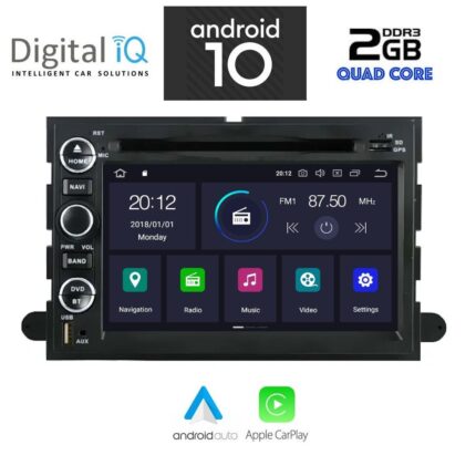 DIGITAL IQ TOP 400_GPS (7'' DVD) MULTIMEDIA SYSTEM for FORD F150-250 mod. 2004-2014