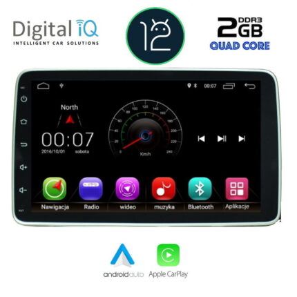 DIGITAL IQ X356M_CPA (9'' DECK) MULTIMEDIA SYSTEM for FIAT TIPO mod. 2019-2023