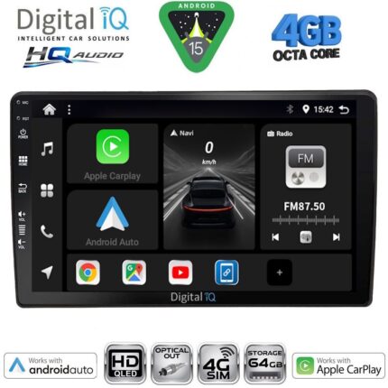 DIGITAL IQ BXK 19005_CPAA (10inc) MULTIMEDIA TABLET for AUDI A4 mod. 2008-2015