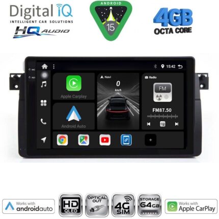 DIGITAL IQ BXK 19042_CPAA (9inc) MULTIMEDIA TABLET for BMW E46 mod. 1998-2005