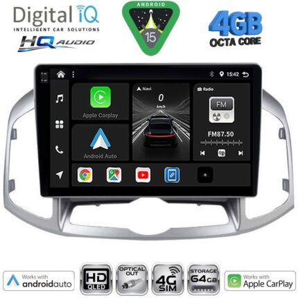 DIGITAL IQ BXK 19071_CPAA (10inc) MULTIMEDIA for CHEVROLET CAPTIVA mod. 2012-2018