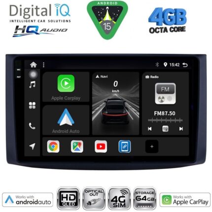 DIGITAL IQ BXK 19072_CPAA (9inc) MULTIMEDIA TABLET for CHEVROLET AVEO mod. 2006-2010