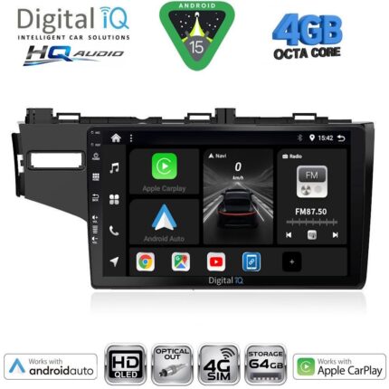 DIGITAL IQ BXK 19212_CPAA (10inc) MULTIMEDIA TABLET for HONDA JAZZ mod. 2013-2019