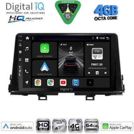 DIGITAL IQ BXK 19310_CPAA (9inc) MULTIMEDIA TABLET for KIA PICANTO mod. 2021-2026