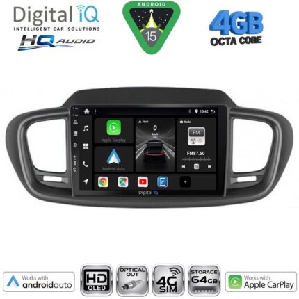 DIGITAL IQ BXK 19319_CPAA (10inc) MULTIMEDIA TABLET for KIA SORENTO mod. 2014-2020