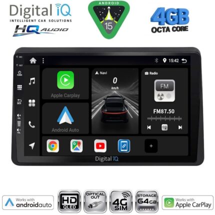 DIGITAL IQ BXK 19553_CPAA (10inc) MULTIMEDIA TABLET for NISSAN NV400 – OPEL MOVANO – RENAULT MASTER mod. 2020-2026