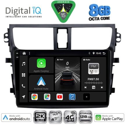 DIGITAL IQ BXK 20674_CPAA (9inc) MULTIMEDIA TABLET for SUZUKI CELERIO mod. 2015-2021