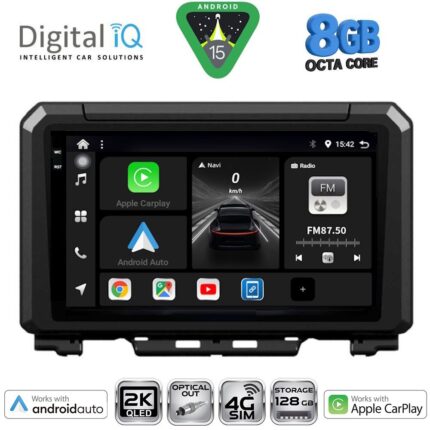 DIGITAL IQ BXK 20679_CPAA (9inc) MULTIMEDIA TABLET for SUZUKI JIMNY mod. 2017-2026