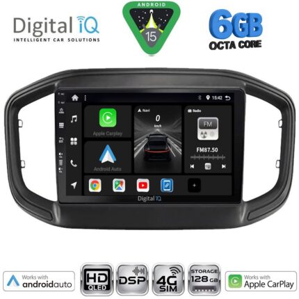 DIGITAL IQ BXF 17147_CPAA (9inc) MULTIMEDIA TABLET for FIAT STRADA mod. 2020-2026