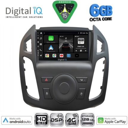 DIGITAL IQ BXF 17176_CPAA  (9inc) MULTIMEDIA TABLET for FORD TRANSIT CONNECT mod. 2013-2018