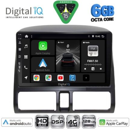 DIGITAL IQ BXF 17196_CPAA CLIMA (9inc) MULTIMEDIA TABLET for HONDA CRV mod. 1996-2006